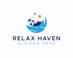 Travel Sea Vacation logo