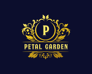 Floral Wedding Event logo design