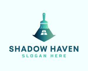 Gradient Home Painter logo design