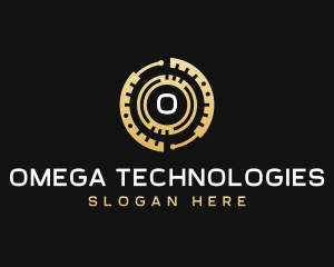 Bitcoin Crypto Technology logo design