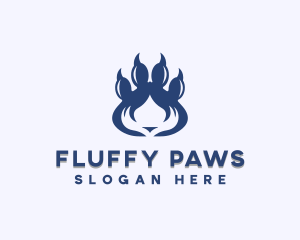 Paw Pet Grooming logo design