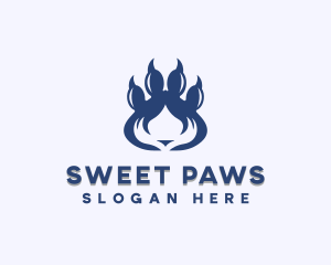 Paw Pet Grooming logo design