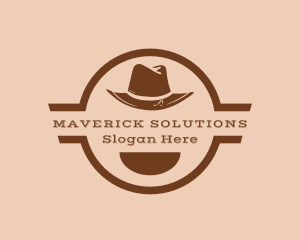 Western Cowboy Hat logo