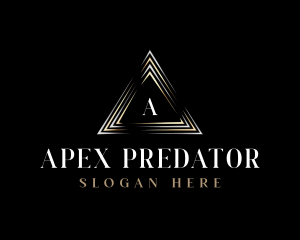 Luxury Apex Triangle logo design