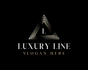 Luxury Apex Triangle logo design