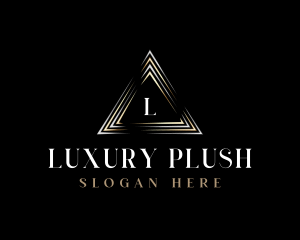 Luxury Apex Triangle logo design