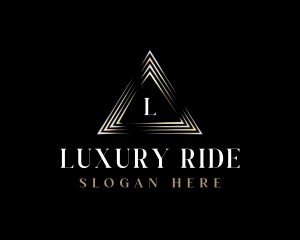 Luxury Apex Triangle logo design