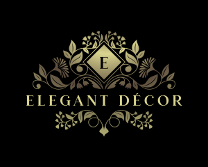 Floral Elegant Garden logo design