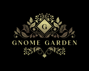 Floral Elegant Garden logo design