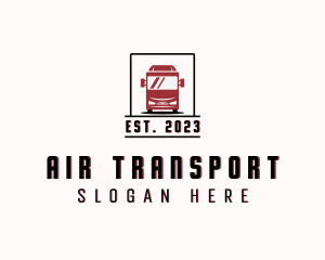 Truck Bus Auto Transport logo design