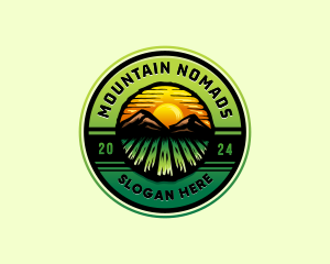 Mountain Crops Farm logo design