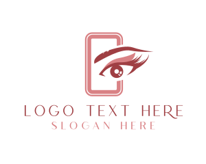 Eyelashes Beauty Makeup logo