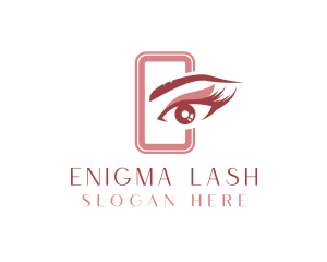 Eyelashes Beauty Makeup logo