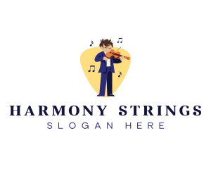 Violin Musician Performer logo