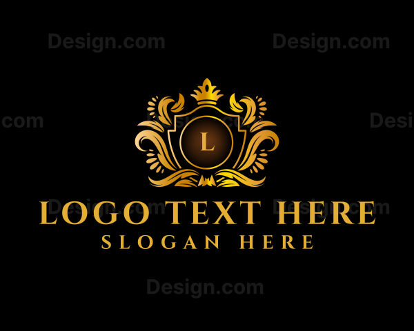 Crest Luxury Insignia Logo