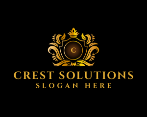 Crest Luxury Insignia logo design