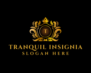 Crest Luxury Insignia logo design