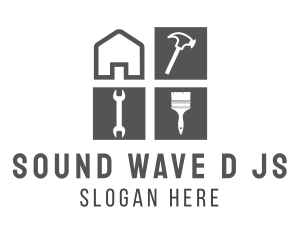 Home Repair Handyman logo design