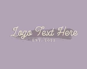 Cursive Beauty Business logo