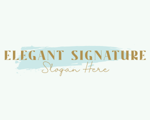 Elegant Beauty Business logo design