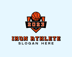 Basketball League Varsity logo design