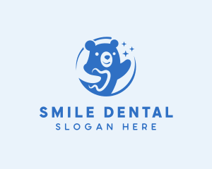 Bear Tooth Dentist logo design