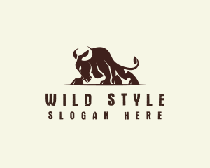 Wild Toro Bull logo design