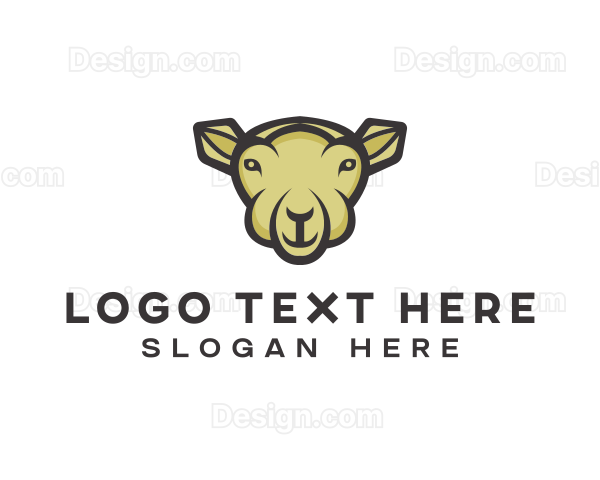 Sheep Livestock Animal Logo