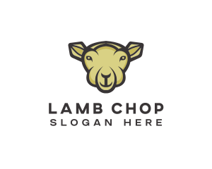 Sheep Livestock Animal logo design