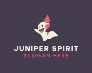 Spirit Ghost Torch logo design