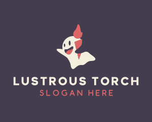 Spirit Ghost Torch logo design