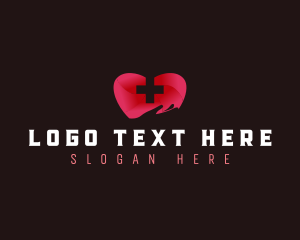  Hand Healthcare Heart logo