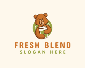 Smoothie Beverage Bear logo