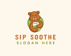 Smoothie Beverage Bear logo