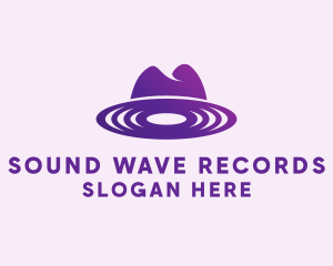 Vinyl Record Hat  logo