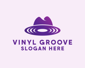 Vinyl Record Hat  logo