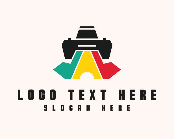 Printer logo example 1