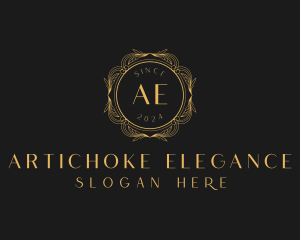 Elegant Wedding Event logo design