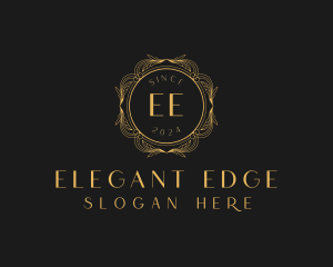 Elegant Wedding Event logo design