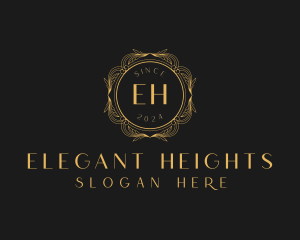 Elegant Wedding Event logo design