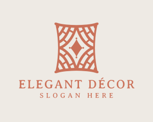 Home Decor Diamond Pattern logo design