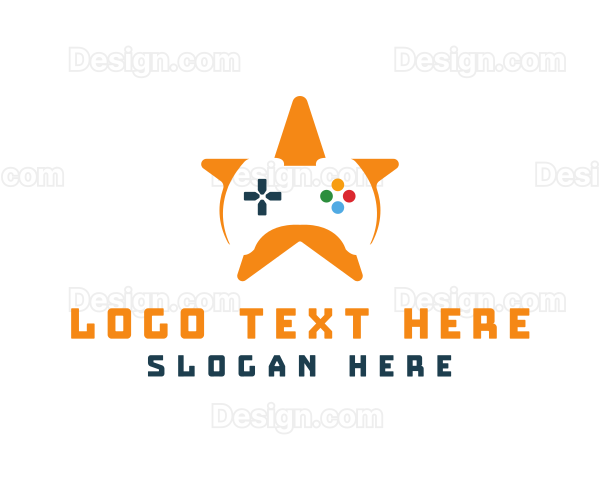 Game Controller Star Logo