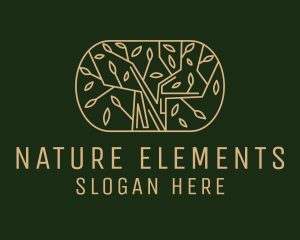 Nature Tree Wellness  logo design