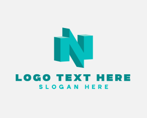 Creative Studio Letter N logo