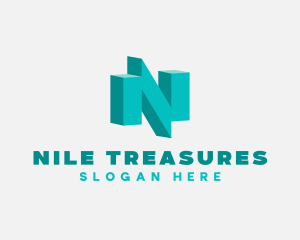 Creative Studio Letter N logo design