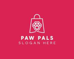 Pet Shopping Paw logo