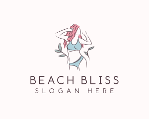 Fashion Bikini Woman logo design