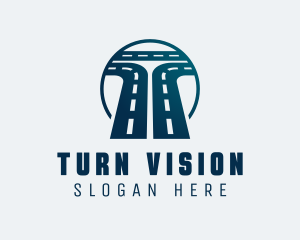 Highway Road Junction logo design