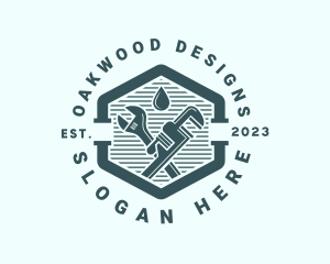 Plumber Pipe Handyman logo design