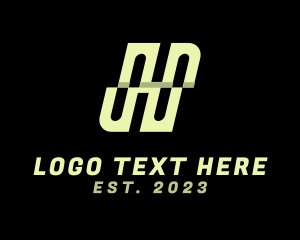 Generic Business Italic Letter H logo